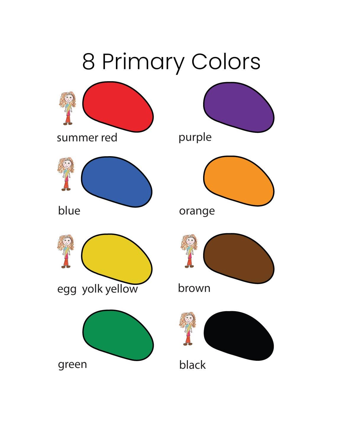 16 Color crayon, with coloring book