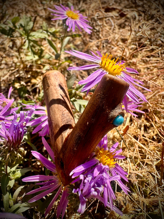 Small Cottonwood Quartz Kuripe - Lalata Kuripes