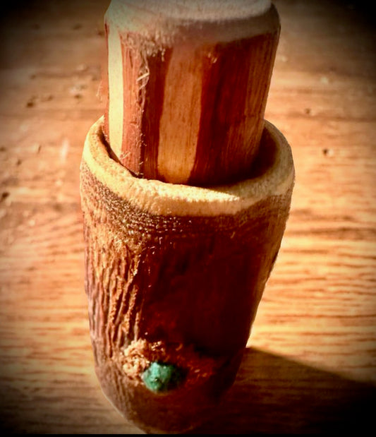 Hapé Jar - Elm Gamble Oak & African Turquoise