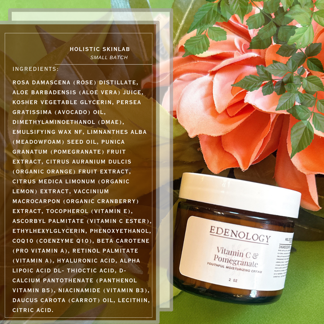 Vitamin C + Pomegranate Youthful Moisturizing Cream