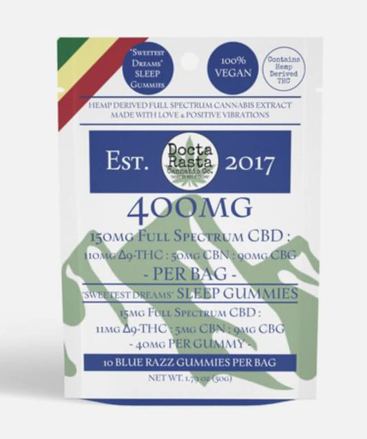Docta Rasta Sweetest Dreams Sleep Gummies