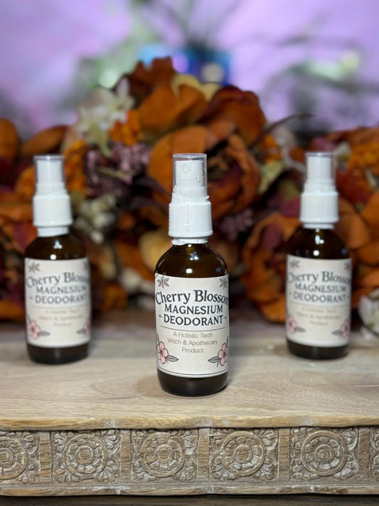 Cherry Blossom Magnesium Deodorant Spray
