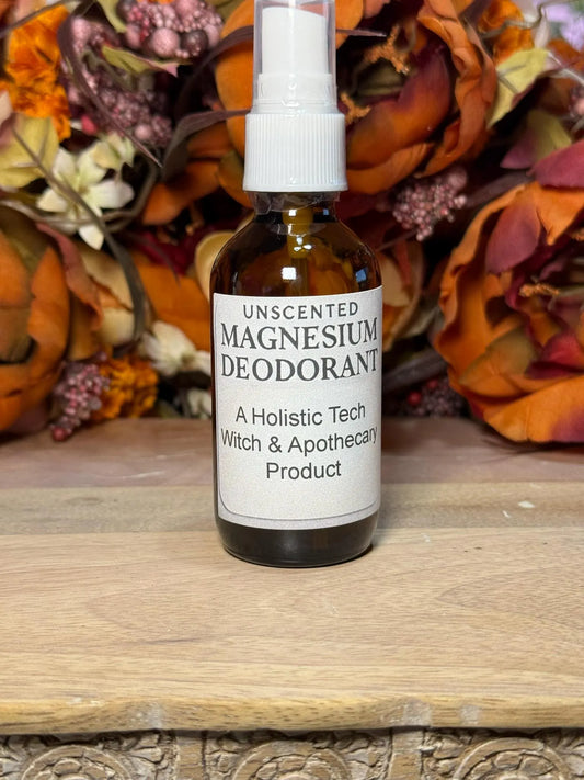 Unscented Magnesium Deodorant Spray