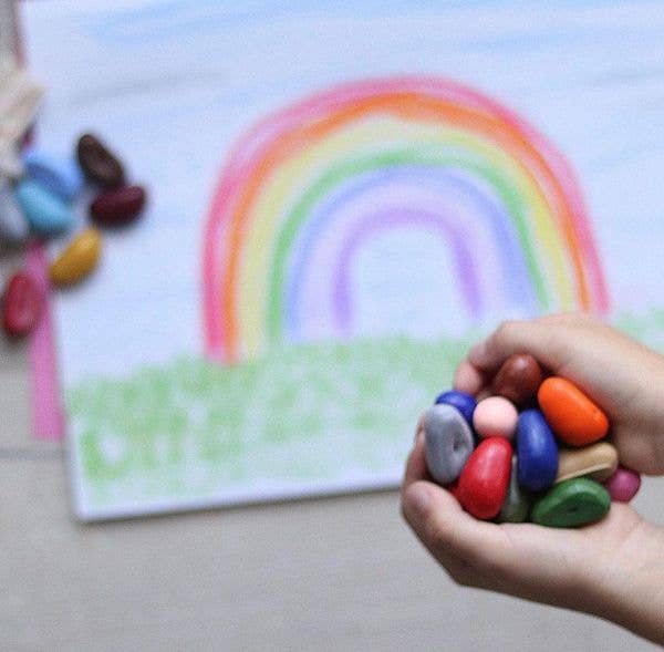 16 Color crayon, with coloring book