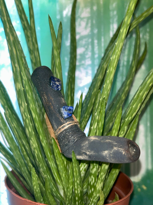 Juniper Tepi with Sodalite & Hemp