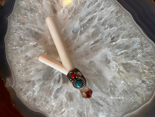 Bone & Crystal Kuripe